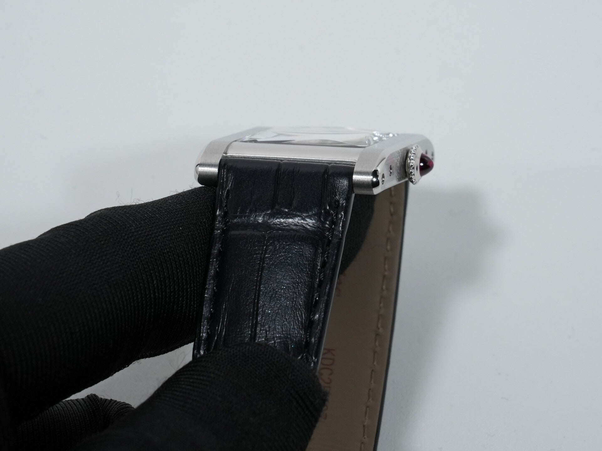 カルティエ タンク ノルマル Ref.WGTA0109 プラチナ シルバー文字盤 美中古 j8vyjv4j
