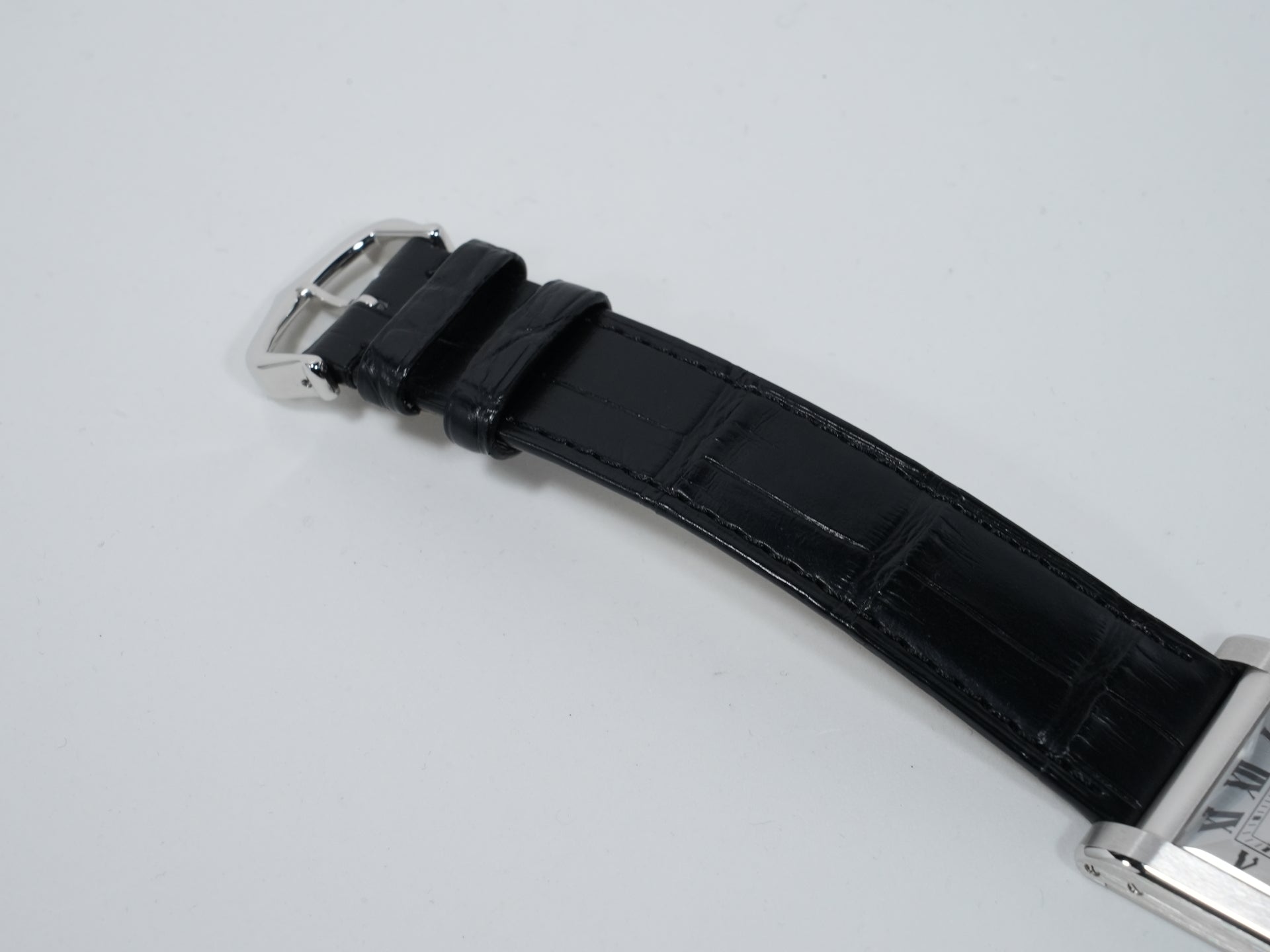 カルティエ タンク ノルマル Ref.WGTA0109 プラチナ シルバー文字盤 美中古 j8vyjv4j