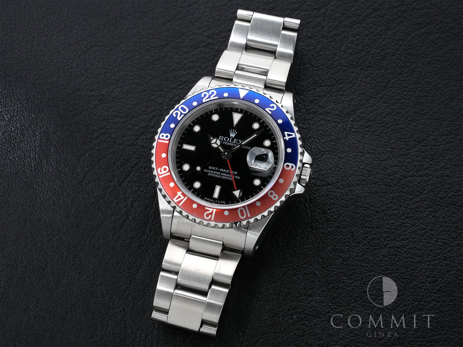 ロレックス GMTマスター Ref.16700 ステンレススチール ブラック文字盤 オイスターブレスレット 美中古 gtbqvccr
