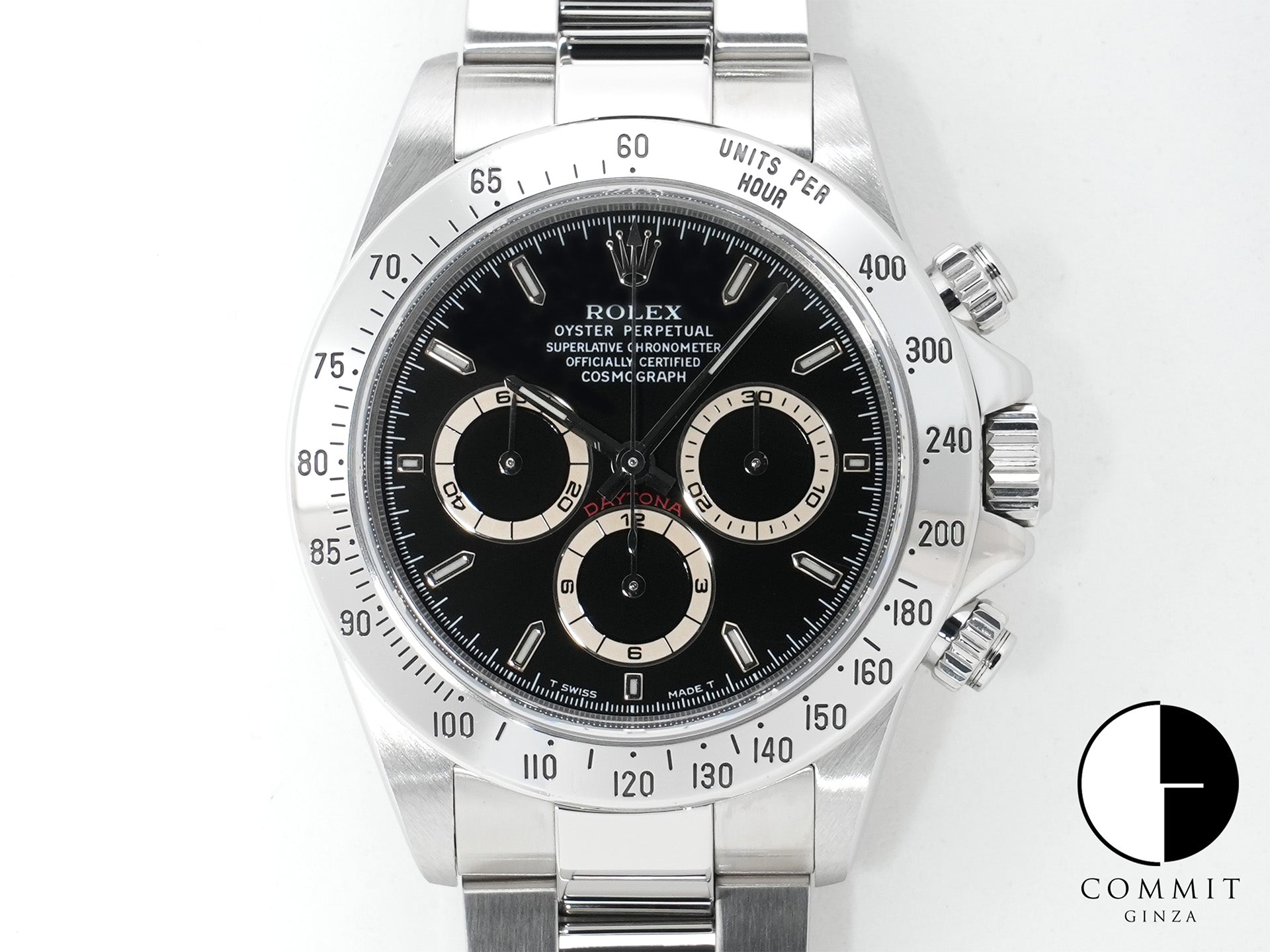 ロレックス デイトナ エルプリメロ Ref.16520 ステンレススチール ブラック文字盤 中古 9c8cktvj