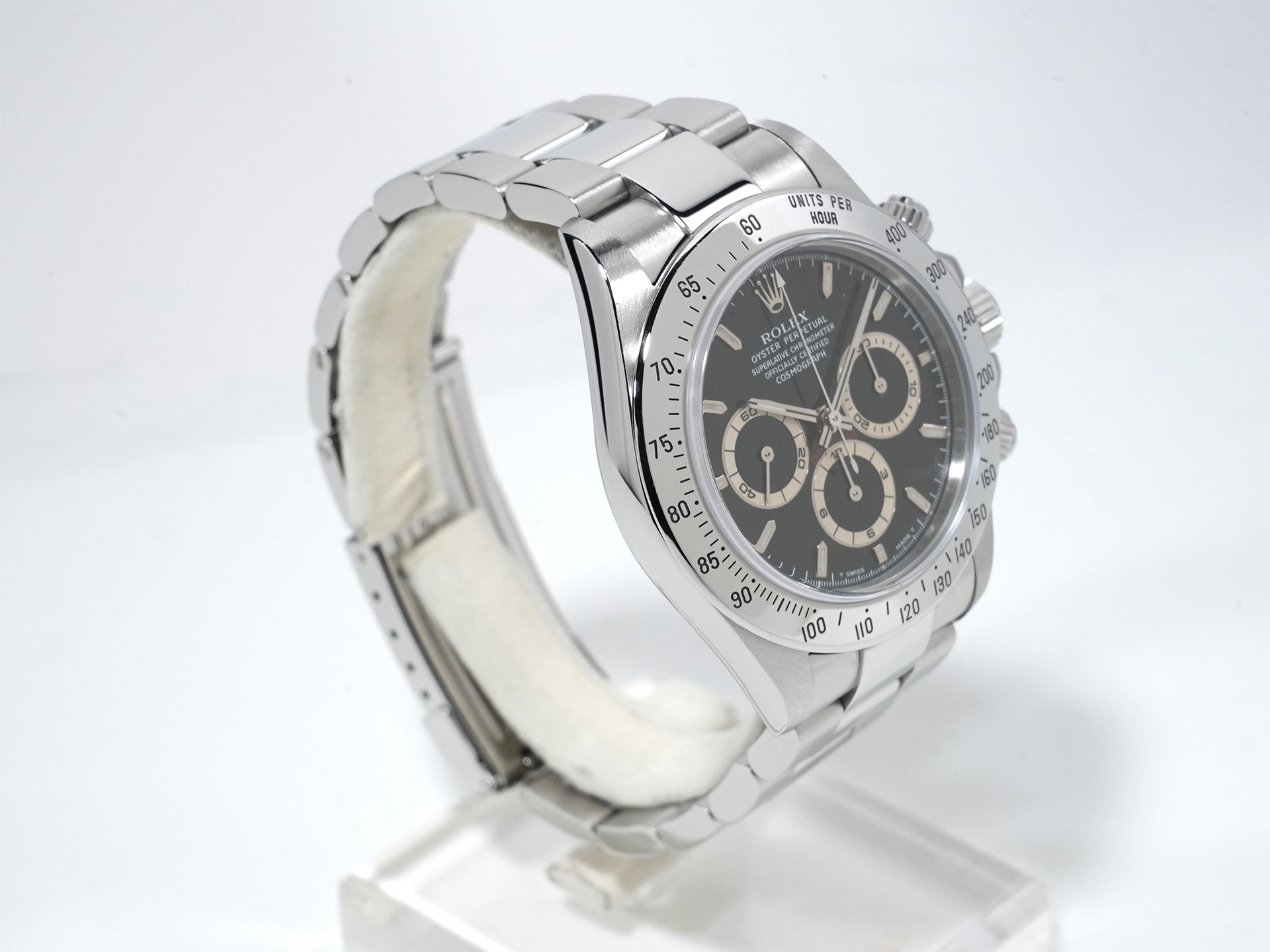 ロレックス デイトナ エルプリメロ Ref.16520 ステンレススチール ブラック文字盤 中古 9c8cktvj