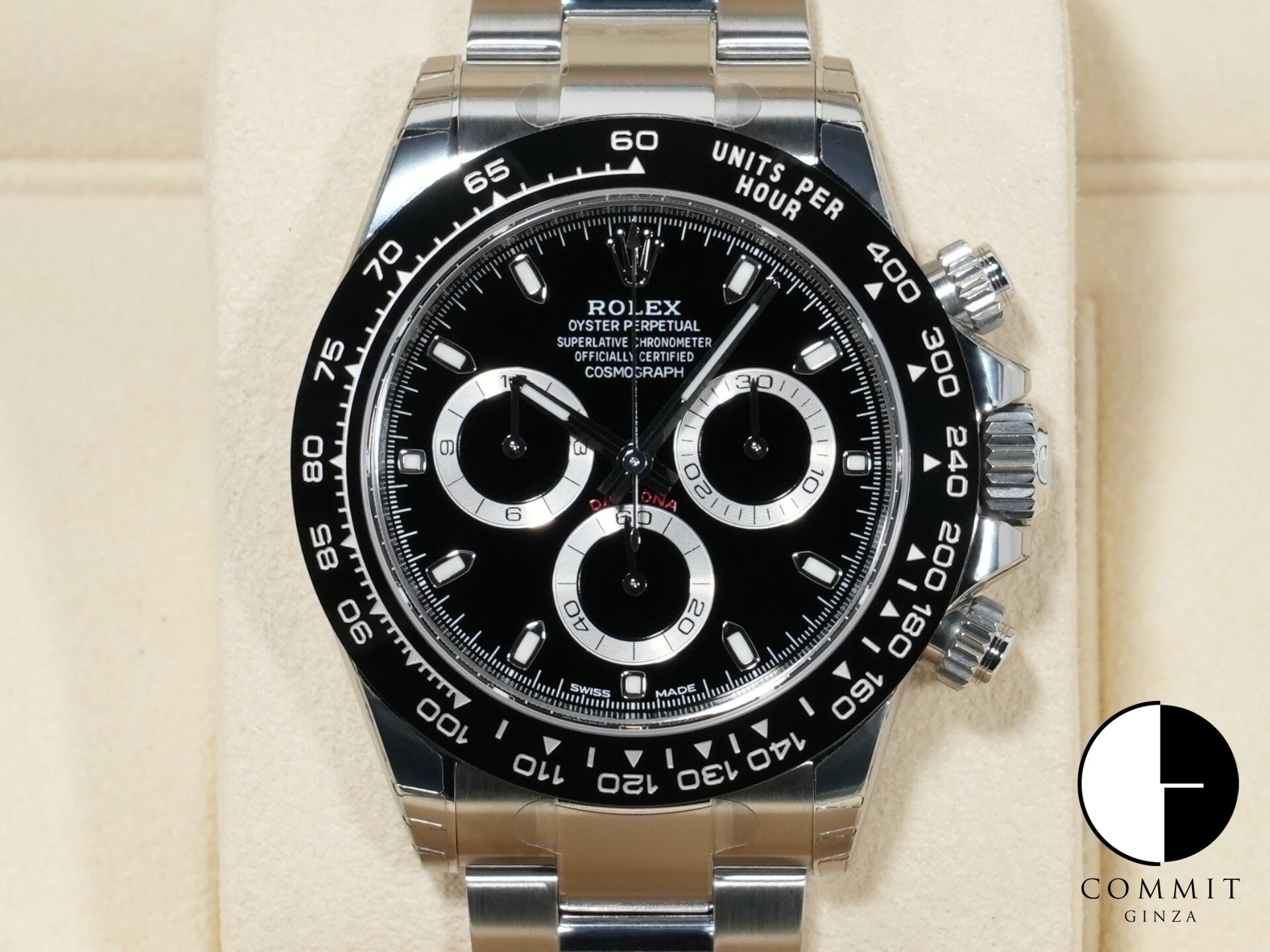 ロレックス デイトナ Ref.116500LN ステンレススチール ブラック文字盤 未使用 3qzv66yu