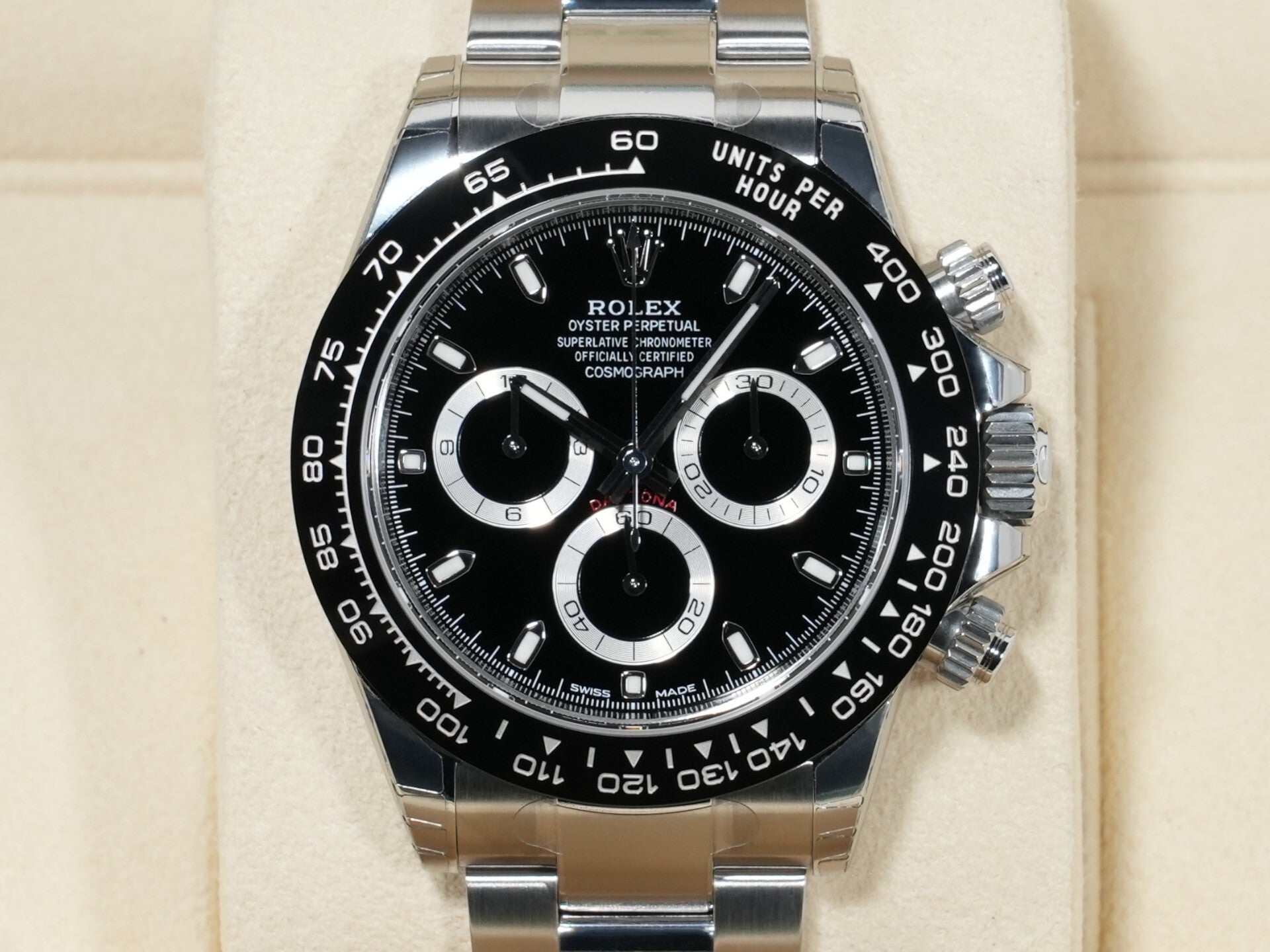 ロレックス デイトナ Ref.116500LN ステンレススチール ブラック文字盤 未使用 3qzv66yu