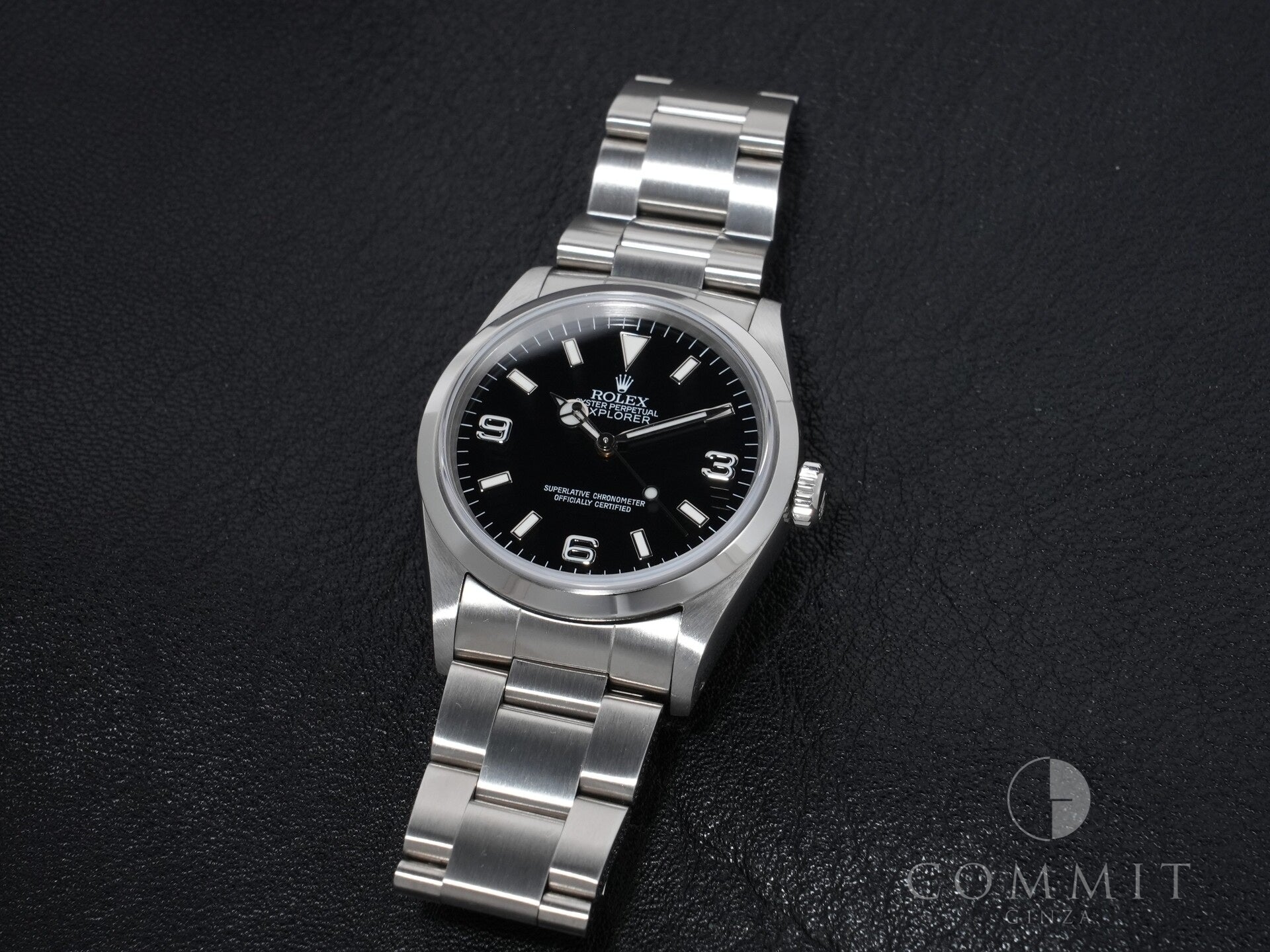 ロレックス エクスプローラーI Ref.14270 ステンレススチール ブラック文字盤 オイスターブレスレット 美品 igzvke46