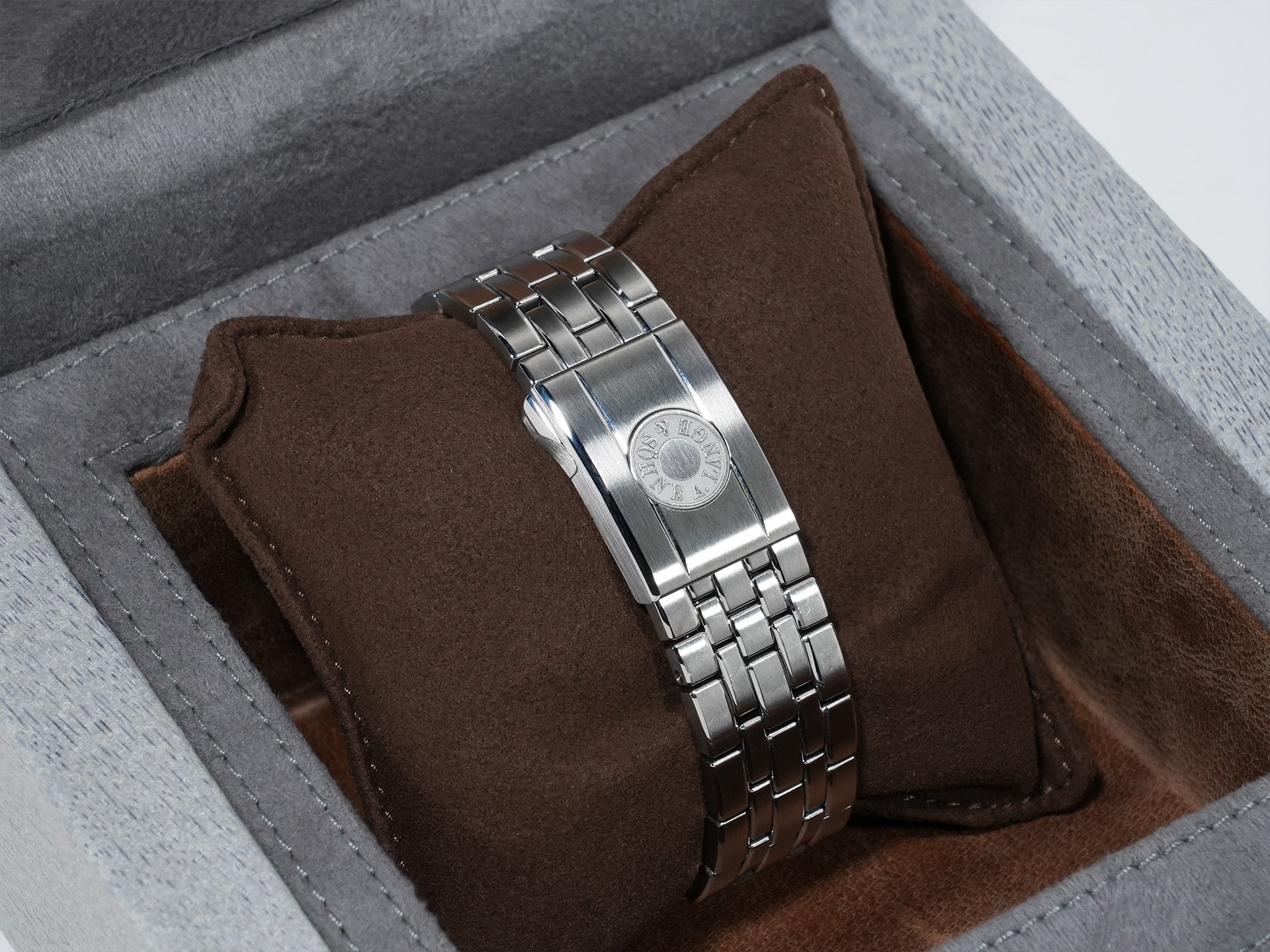 A.ランゲ＆ゾーネ オデュッセウス Ref.363.179 ステンレススチール ダークブルー文字盤 美中古 sz62qbc7