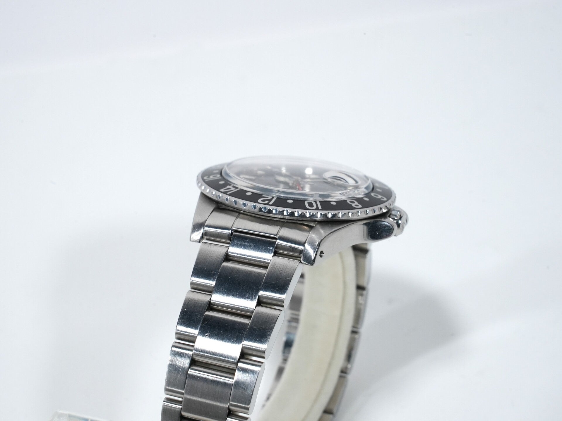 ロレックス GMTマスター Ref.16750 ステンレススチール ブラック文字盤 オイスターブレスレット 中古 yxsqbn9s