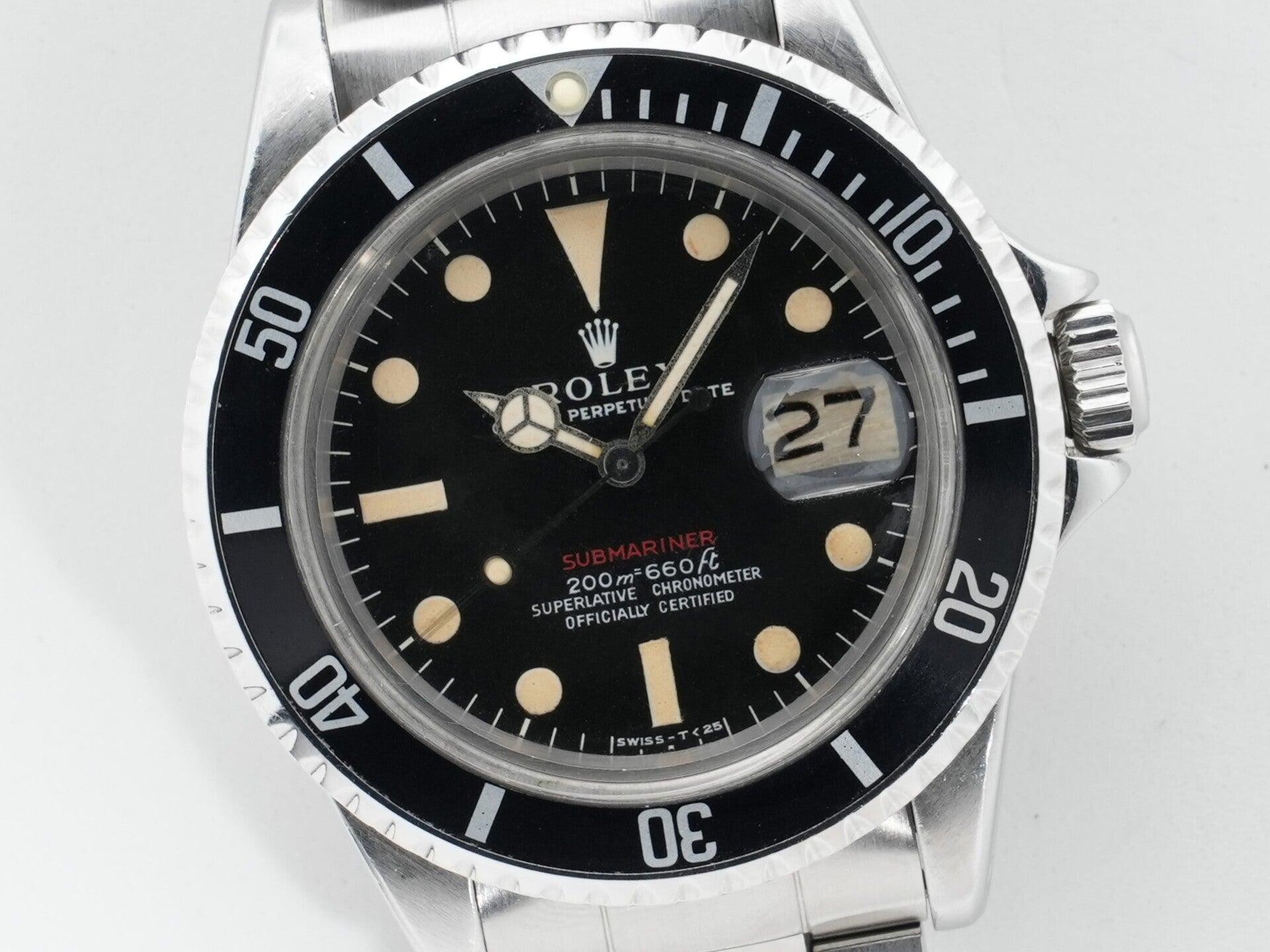 ロレックス サブマリーナー デイト Ref.1680 ステンレススチール ブラック文字盤 中古 y8a5qztg