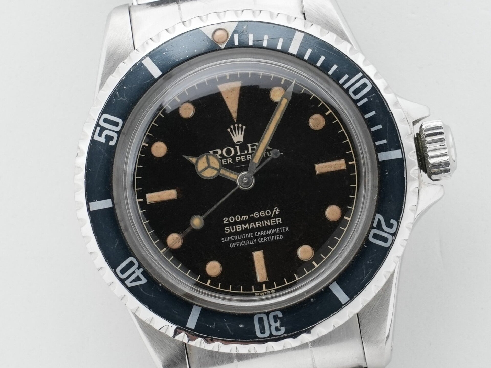 ロレックス サブマリーナー Ref.5512 ステンレススチール ブラック文字盤 中古 pfdngcqo