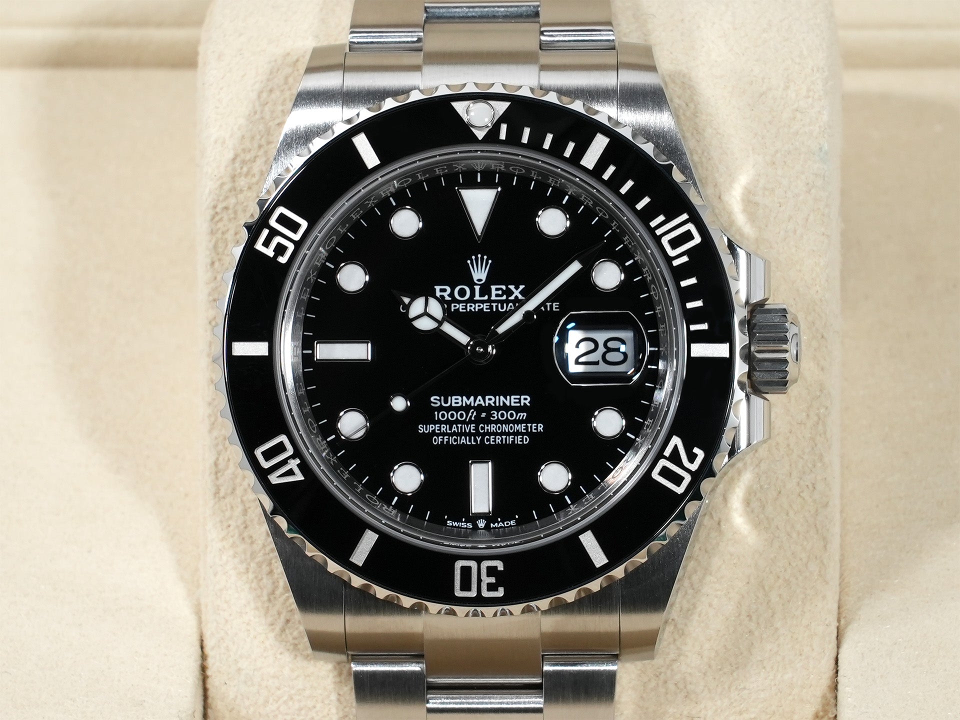 ロレックス サブマリーナー デイト Ref.126610LN ステンレススチール ブラック文字盤 未使用 6w5r3vfy