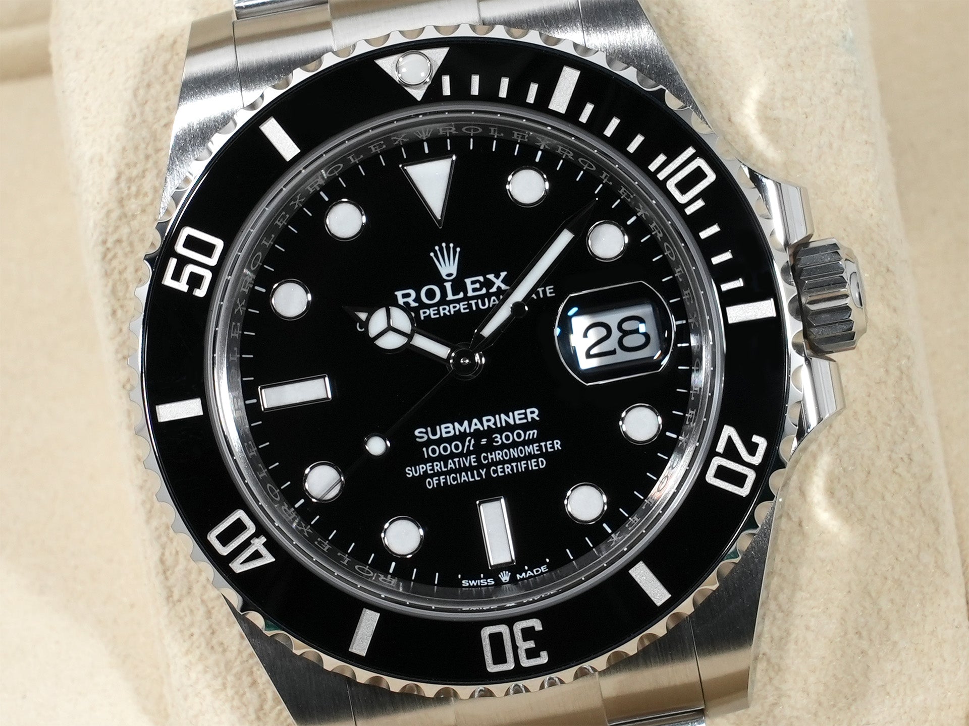 ロレックス サブマリーナー デイト Ref.126610LN ステンレススチール ブラック文字盤 未使用 6w5r3vfy