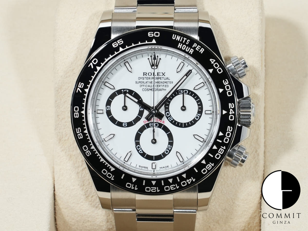 Rolex Daytona Ref. 126500LN Stainless Steel White Dial Unused syskisjw