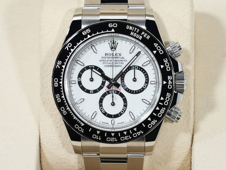 Rolex Daytona Ref. 126500LN Stainless Steel White Dial Unused syskisjw