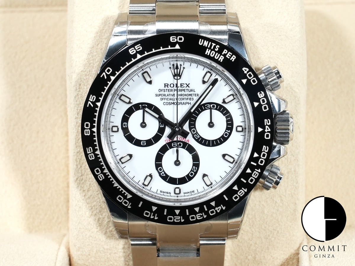 Rolex Daytona Ref. 116500LN Stainless Steel White Dial Unused 7cmo7qmv