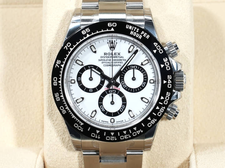 Rolex Daytona Ref. 116500LN Stainless Steel White Dial Unused 7cmo7qmv