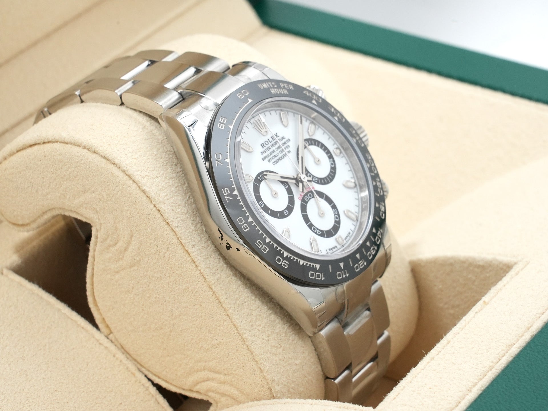 Rolex Daytona Ref. 116500LN Stainless Steel White Dial Unused 7cmo7qmv