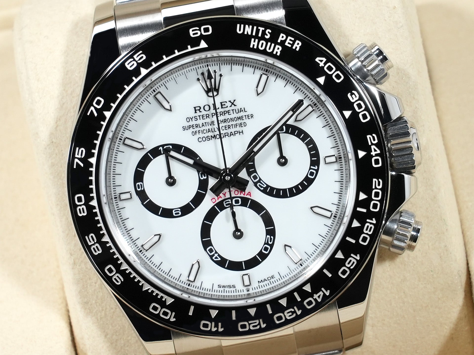 Rolex Daytona Ref. 126500LN Stainless Steel White Dial, Unused  (6s8bz2kf appears to be an internal reference number and not part of the product description)