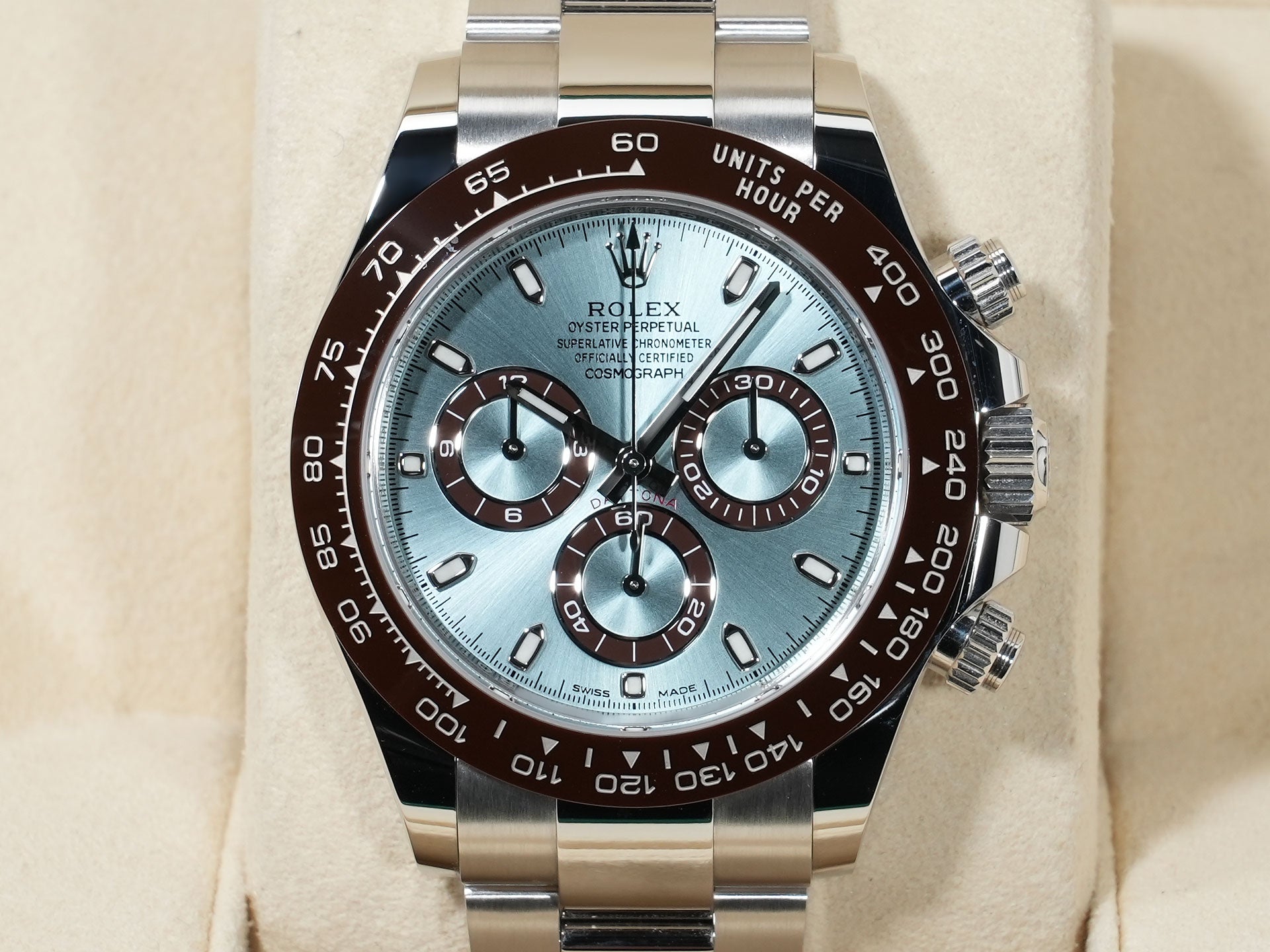 Rolex Daytona Ref. 116506 Platinum Ice Blue Dial, Pre-owned (mtwq9v4w)