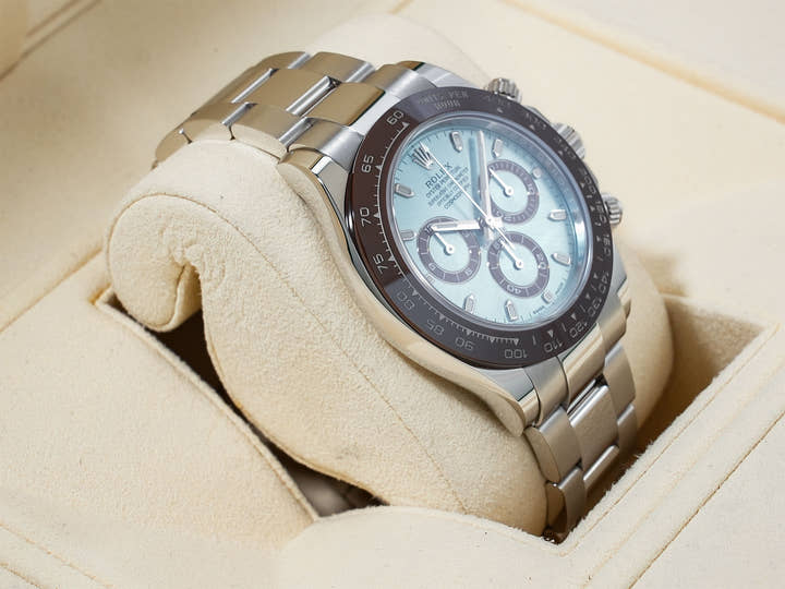 Rolex Daytona Ref. 116506 Platinum Ice Blue Dial, Pre-owned (mtwq9v4w)