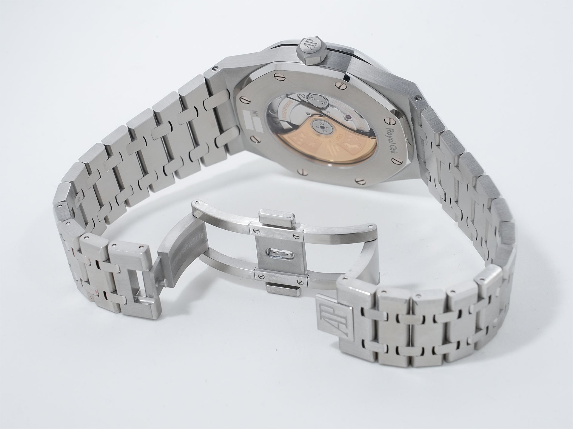 Audemars Piguet Royal Oak Ref. 15400ST.OO.1220ST.03 Stainless Steel Blue Dial, Pre-owned (Excellent Condition) qi8kqmg2