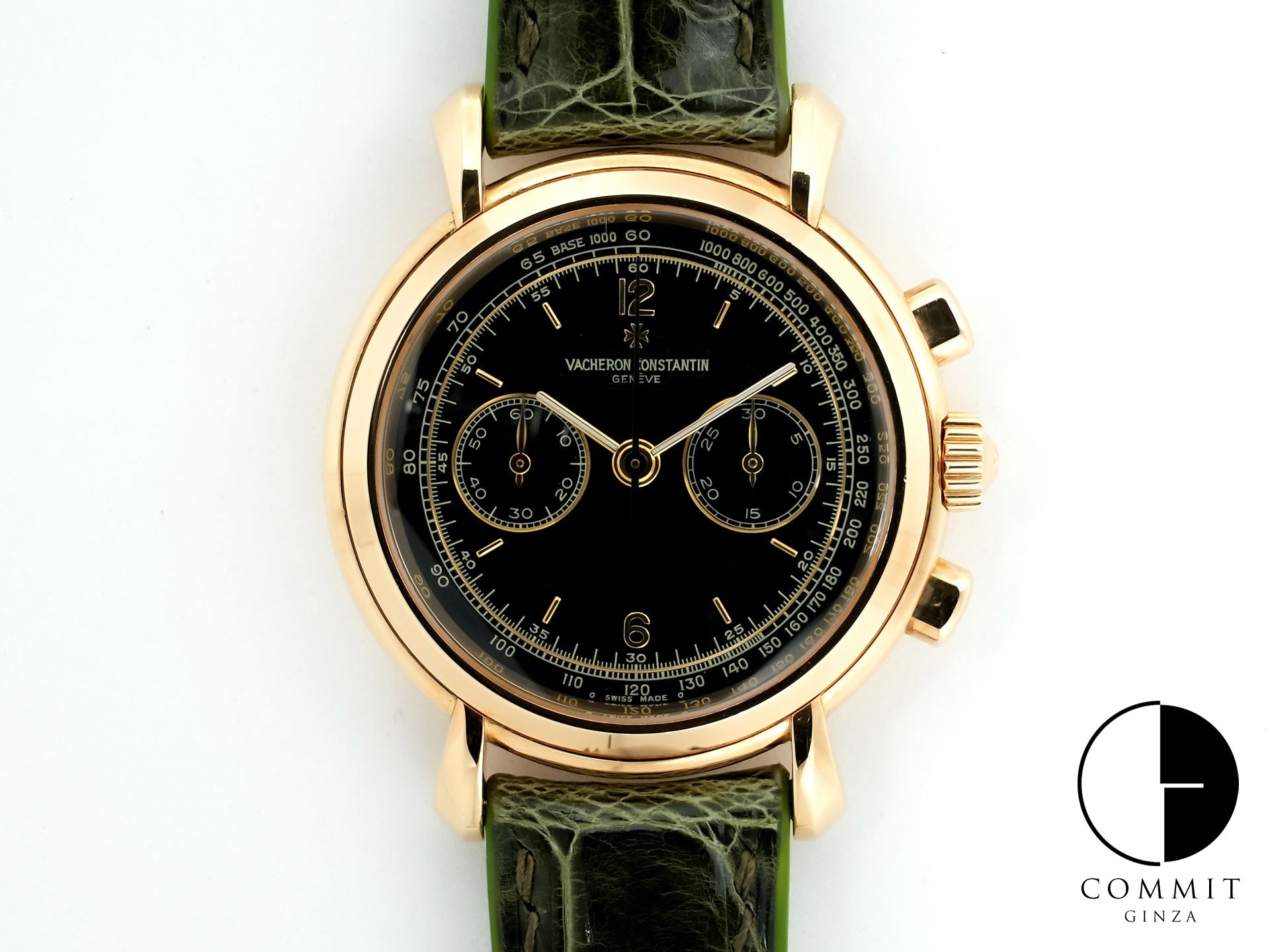 ヴァシュロンコンスタンタン ヒストリカル クロノグラフ Ref.47101/000J イエローゴールド ブラック文字盤 中古 a5nejg22