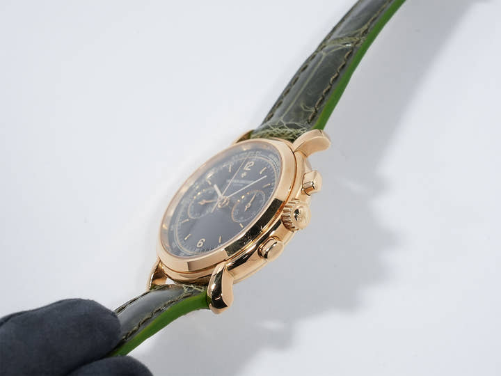 ヴァシュロンコンスタンタン ヒストリカル クロノグラフ Ref.47101/000J イエローゴールド ブラック文字盤 中古 a5nejg22