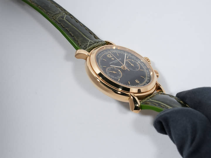 ヴァシュロンコンスタンタン ヒストリカル クロノグラフ Ref.47101/000J イエローゴールド ブラック文字盤 中古 a5nejg22