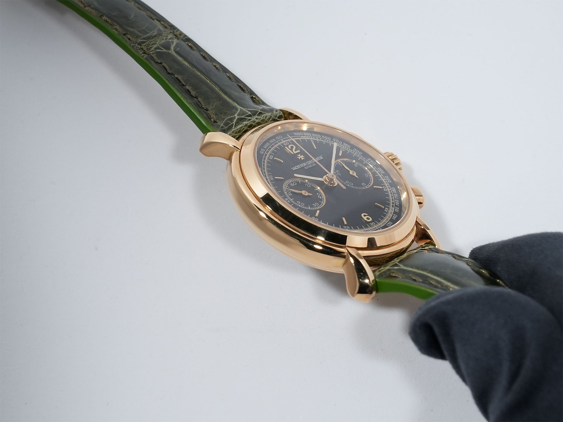 ヴァシュロンコンスタンタン ヒストリカル クロノグラフ Ref.47101/000J イエローゴールド ブラック文字盤 中古 a5nejg22