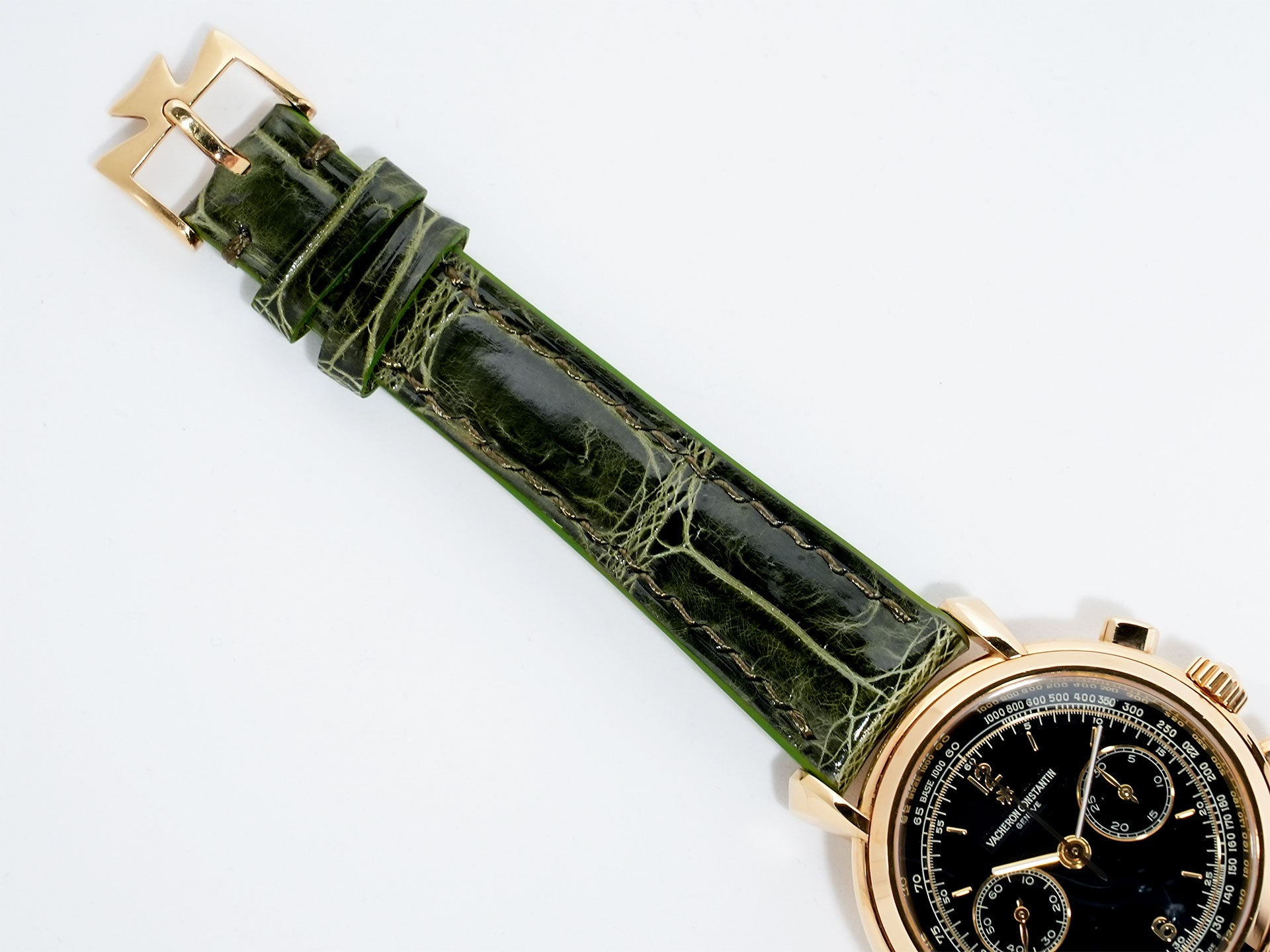 ヴァシュロンコンスタンタン ヒストリカル クロノグラフ Ref.47101/000J イエローゴールド ブラック文字盤 中古 a5nejg22