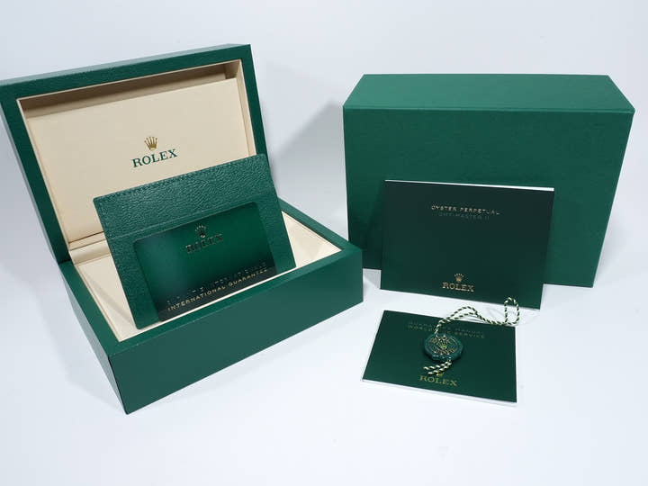 ロレックス GMTマスターII Ref.126710GRNR ステンレススチール ブラック文字盤 ジュビリーブレスレット 未使用 3zdoeskv