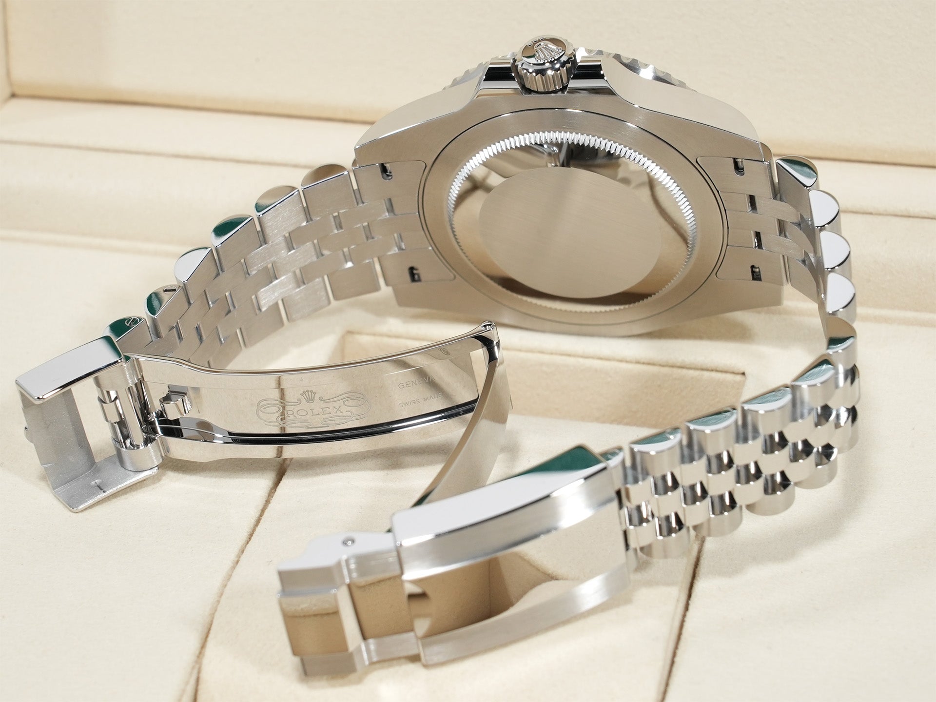 ロレックス GMTマスターII Ref.126710BLRO ステンレススチール ブラック文字盤 ジュビリーブレスレット 未使用 a65zesza