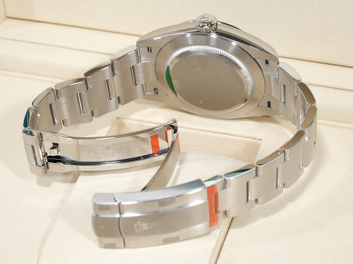 ロレックス オイスターパーペチュアル41 Ref.134300 ステンレススチール ラベンダー文字盤 未使用 rwyny55i