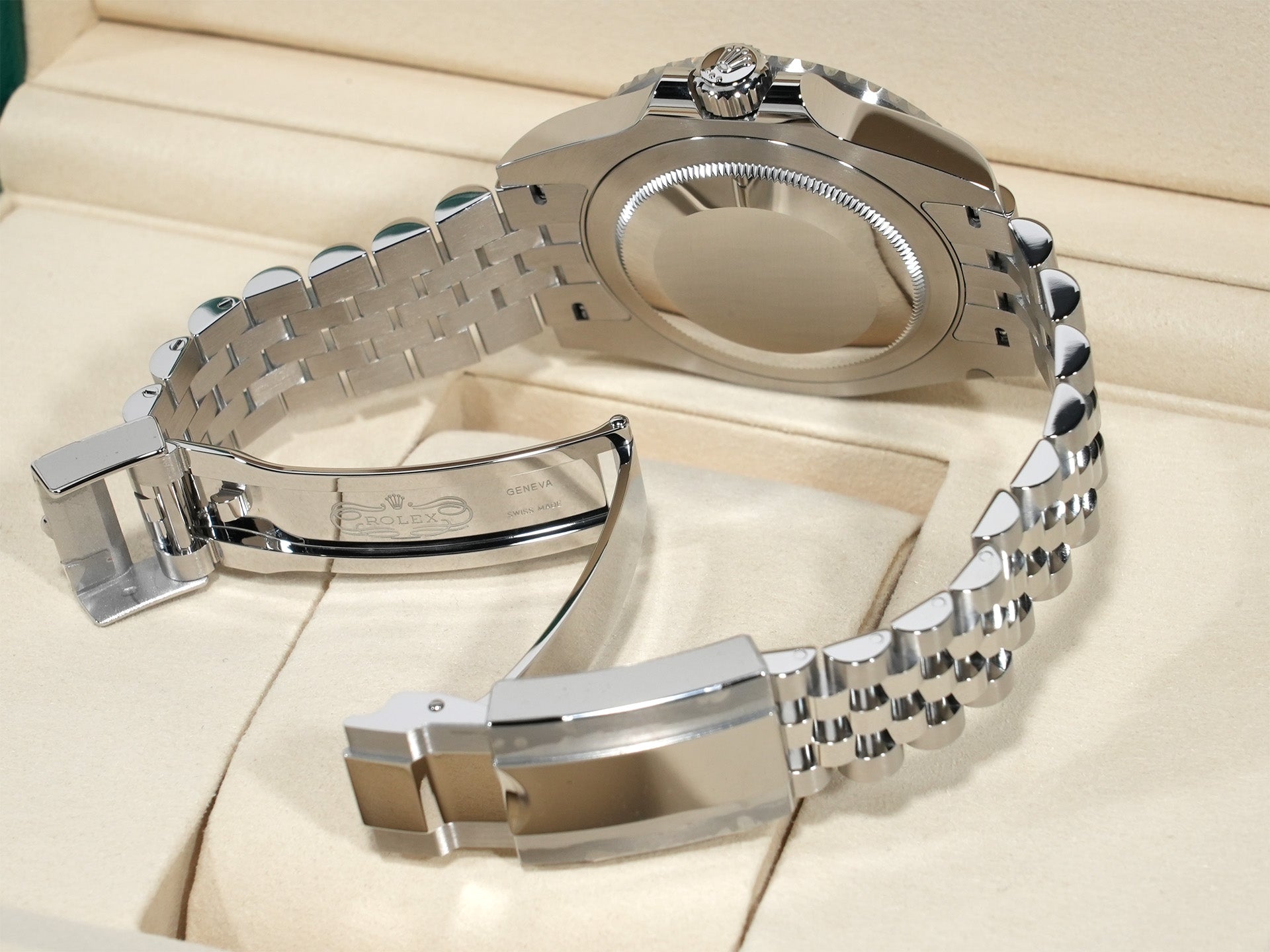 ロレックス GMTマスターII Ref.126710BLRO ステンレススチール ブラック文字盤 ジュビリーブレスレット 未使用 yvmqizux