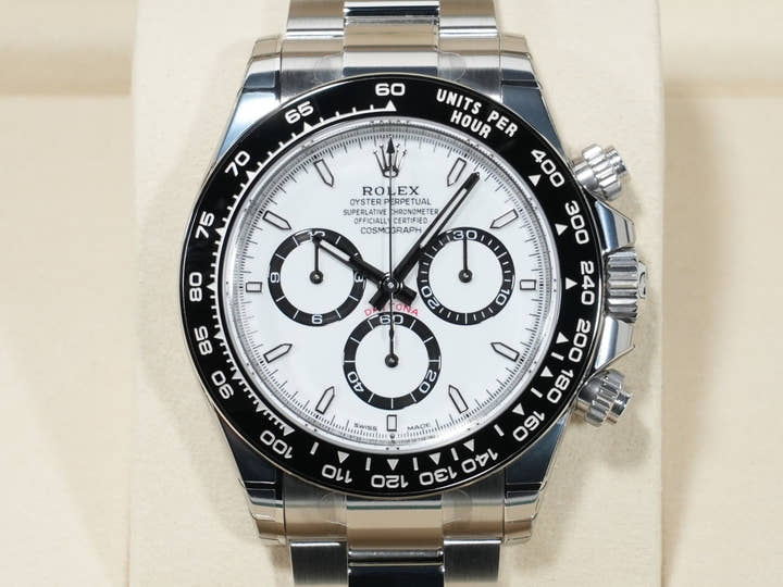 Rolex Daytona Ref. 126500LN Stainless Steel White Dial Unused s3deqbxt
