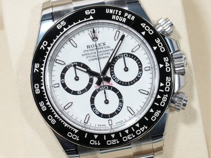 Rolex Daytona Ref. 126500LN Stainless Steel White Dial Unused s3deqbxt