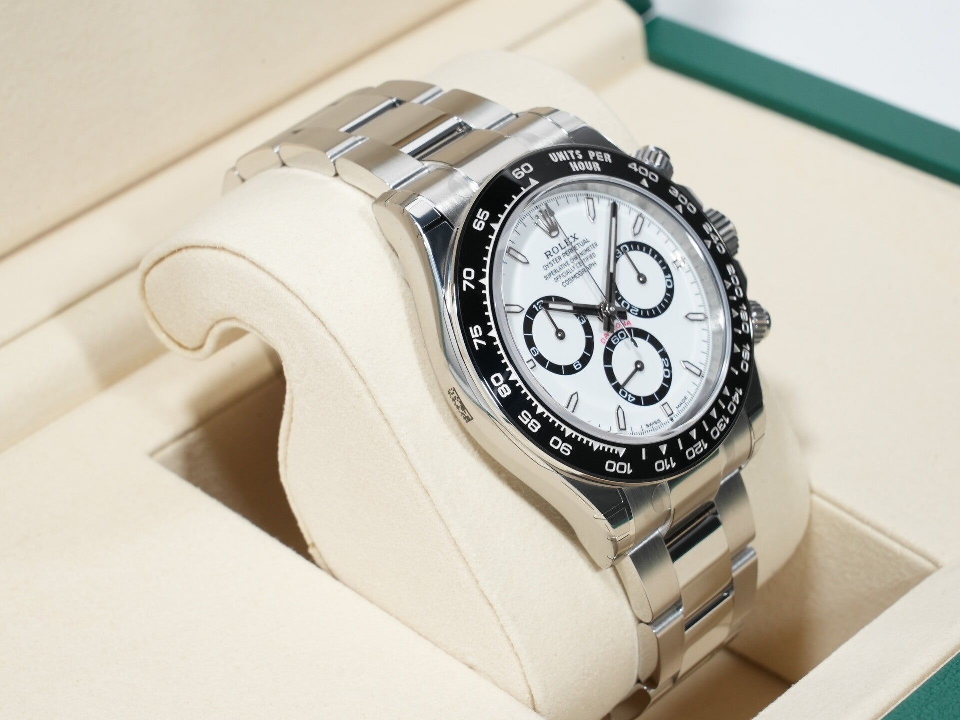 Rolex Daytona Ref. 126500LN Stainless Steel White Dial Unused s3deqbxt