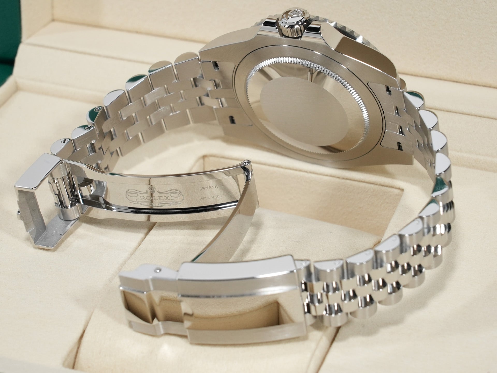 ロレックス GMTマスターII Ref.126710BLRO ステンレススチール ブラック文字盤 ジュビリーブレスレット 未使用 d2me8q7w