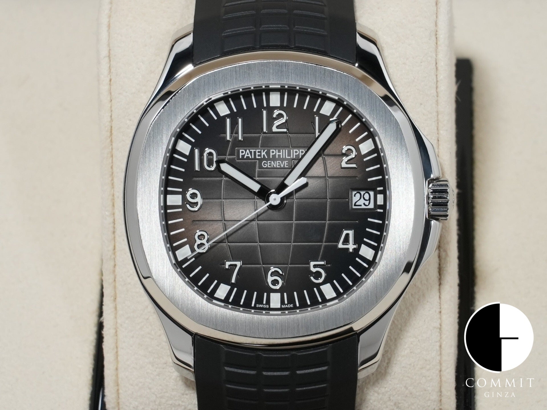 パテックフィリップ アクアノート Ref.5167A-001 ステンレススチール ブラック文字盤 美品 xnisapiy