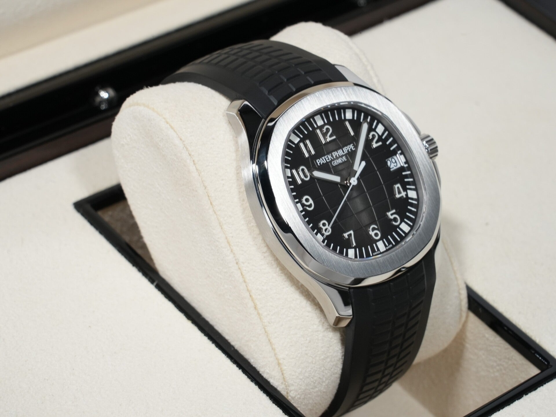 パテックフィリップ アクアノート Ref.5167A-001 ステンレススチール ブラック文字盤 美品 xnisapiy