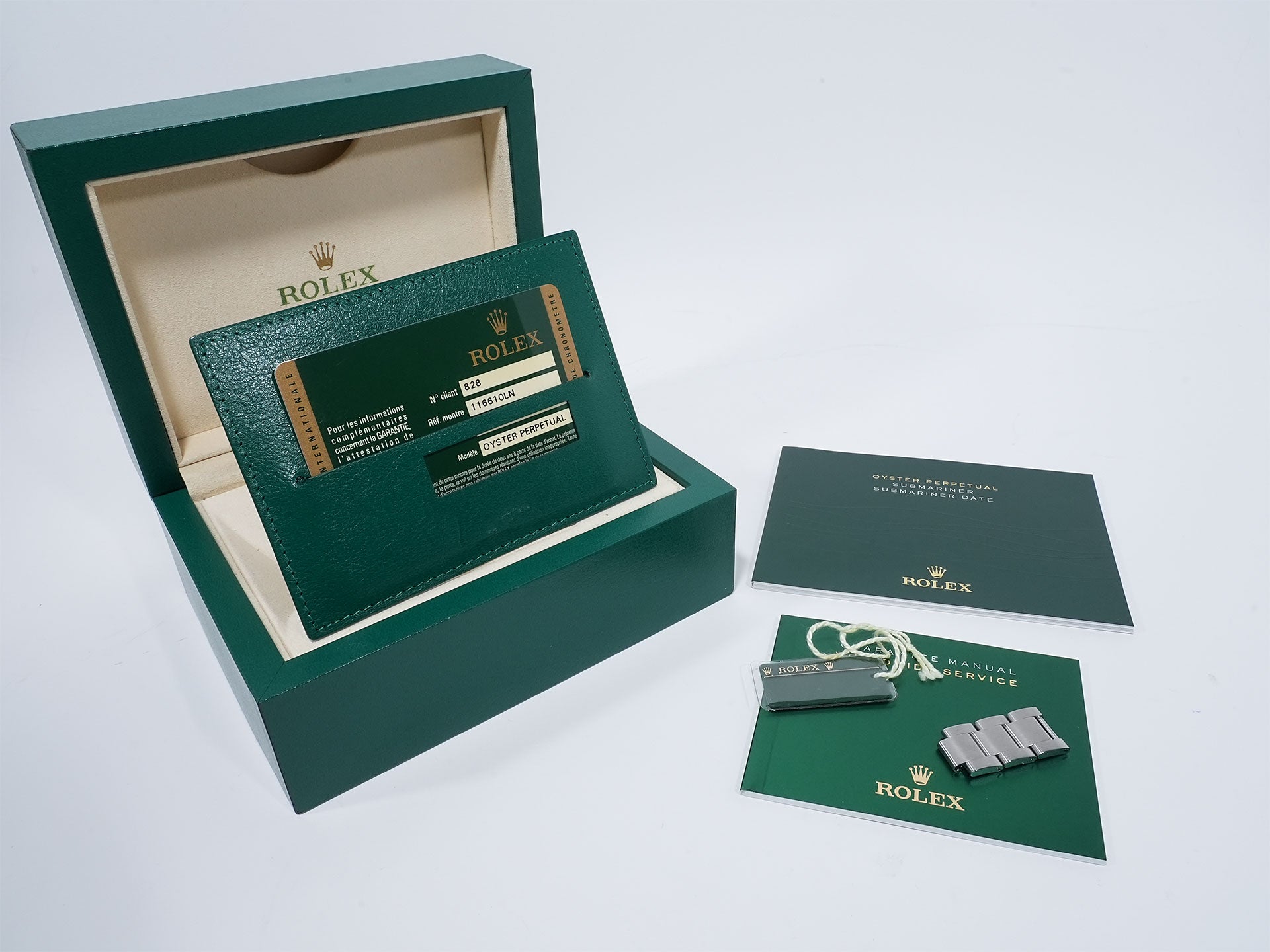 ロレックス サブマリーナー デイト Ref.116610LN ステンレススチール ブラック文字盤 美中古 ec8zwpr2