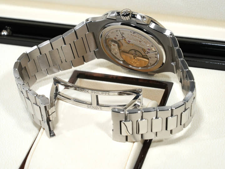 パテックフィリップ ノーチラス プチコンプリケーション Ref.5712/1A-001 ステンレススチール ブルー文字盤 美中古 9iefak9a