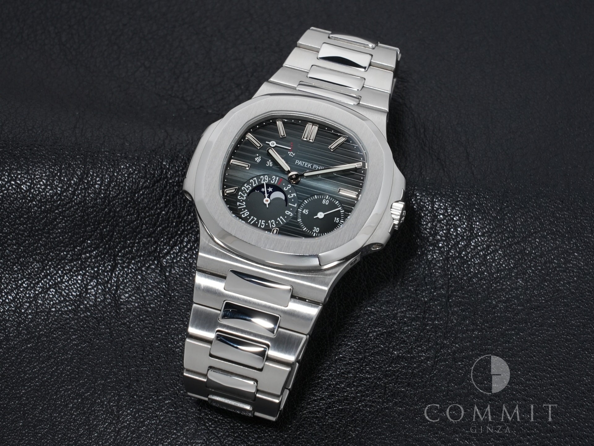 パテックフィリップ ノーチラス プチコンプリケーション Ref.5712/1A-001 ステンレススチール ブルー文字盤 美中古 9iefak9a