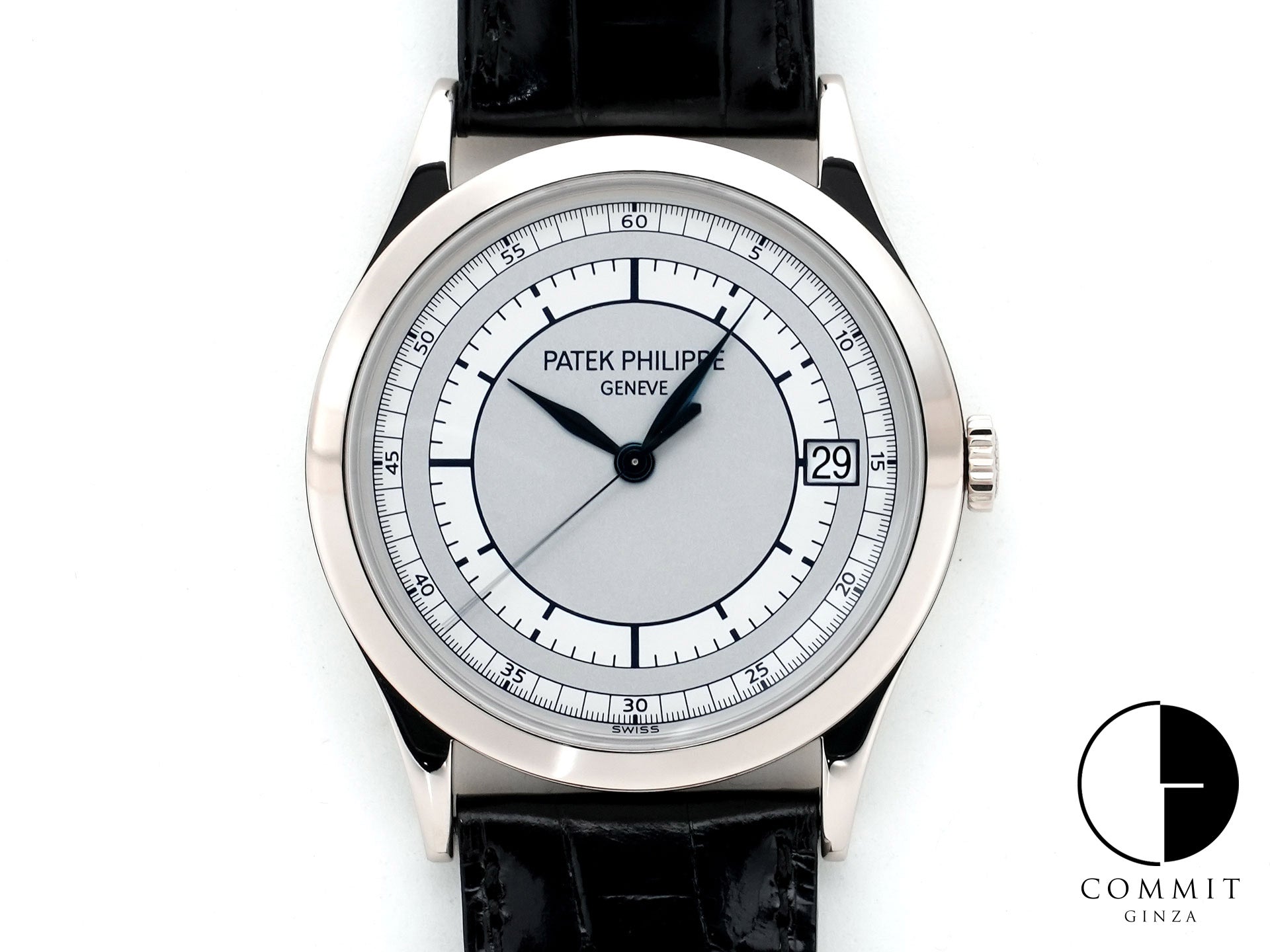 パテックフィリップ カラトラバ Ref.5296G-001 ホワイトゴールド シルバー文字盤 中古 oxwhacvr