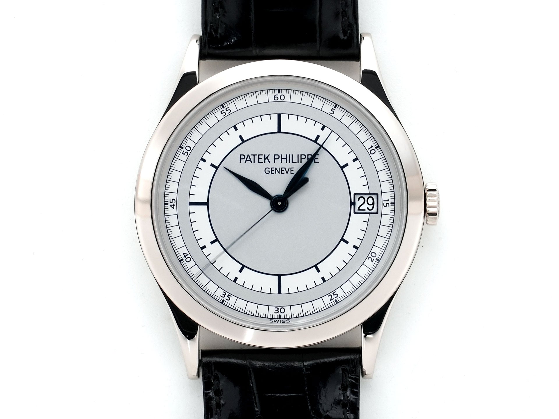 パテックフィリップ カラトラバ Ref.5296G-001 ホワイトゴールド シルバー文字盤 中古 oxwhacvr