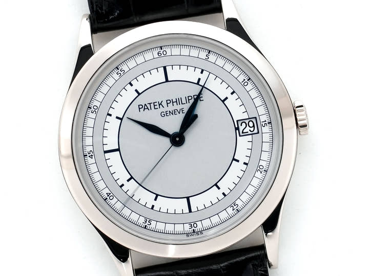 パテックフィリップ カラトラバ Ref.5296G-001 ホワイトゴールド シルバー文字盤 中古 oxwhacvr