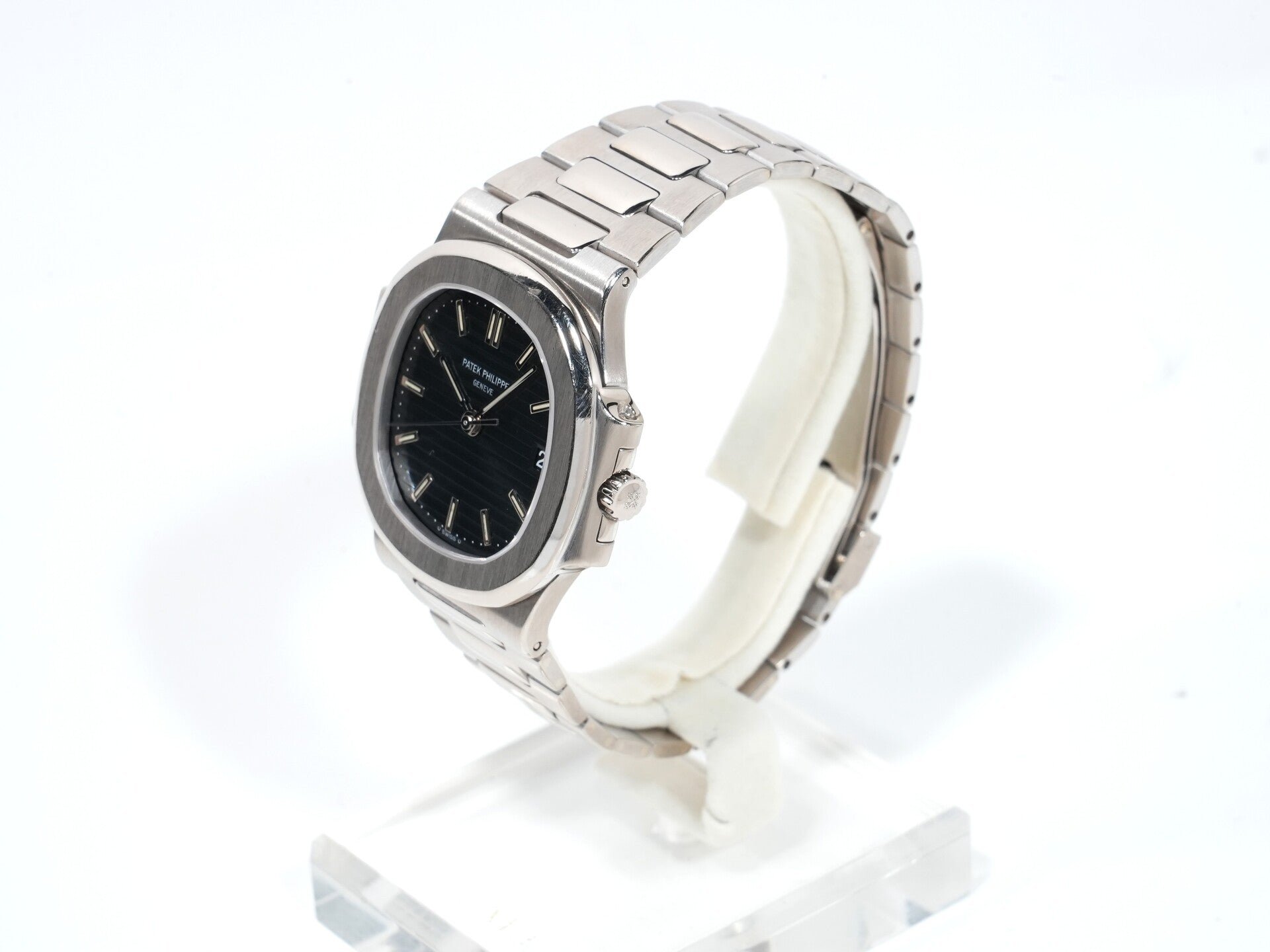 パテックフィリップ ノーチラス Ref.3800/1G-011 ホワイトゴールド ブルー文字盤 中古 yp4tjroe