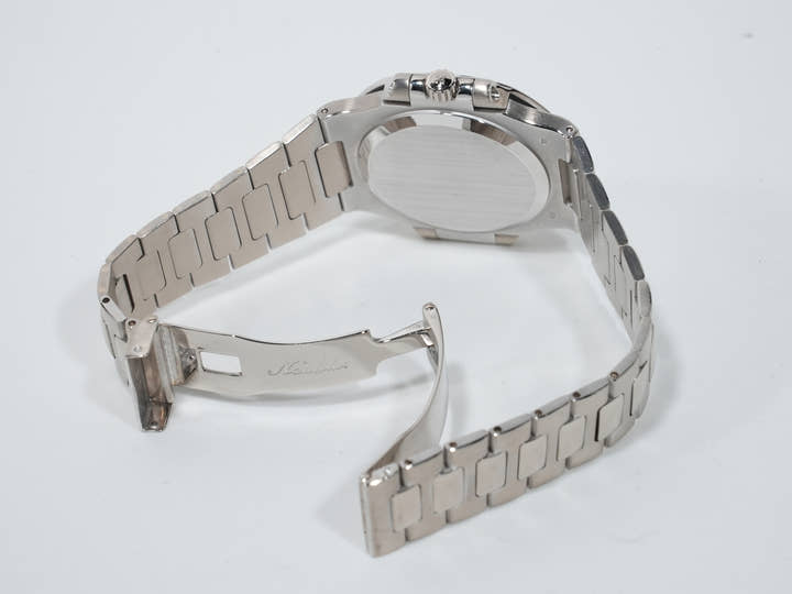 パテックフィリップ ノーチラス Ref.3800/1G-011 ホワイトゴールド ブルー文字盤 中古 yp4tjroe