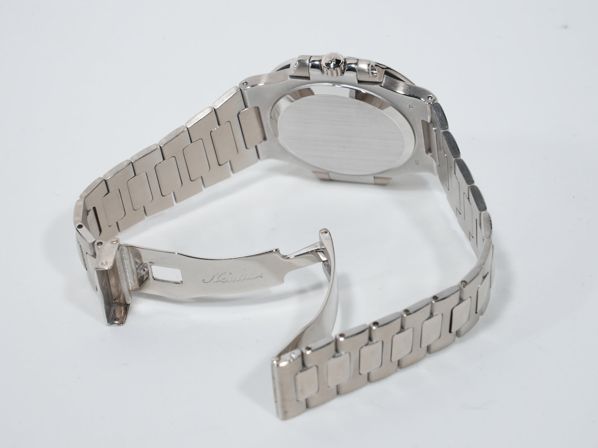 パテックフィリップ ノーチラス Ref.3800/1G-011 ホワイトゴールド ブルー文字盤 中古 yp4tjroe