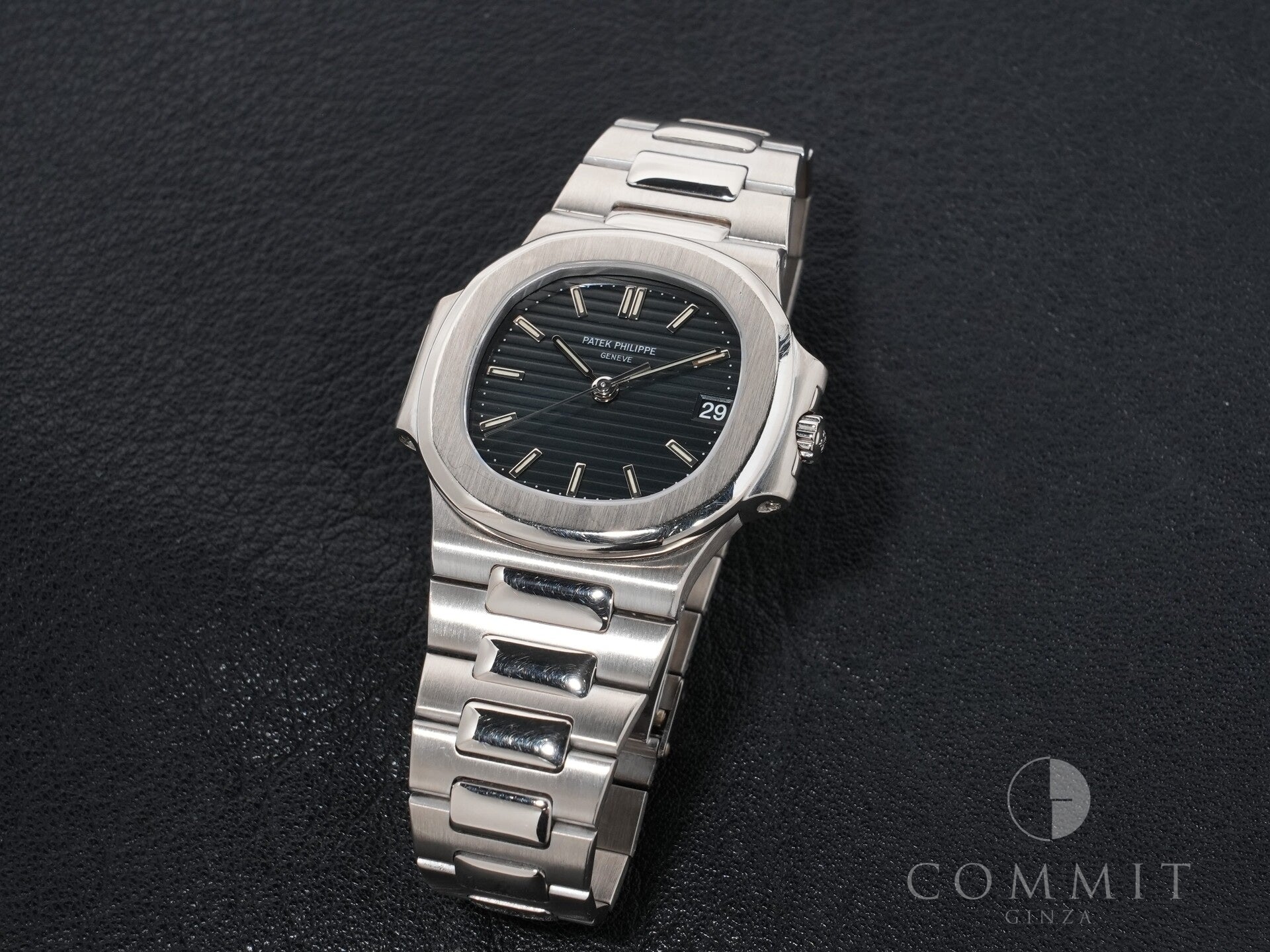 パテックフィリップ ノーチラス Ref.3800/1G-011 ホワイトゴールド ブルー文字盤 中古 yp4tjroe