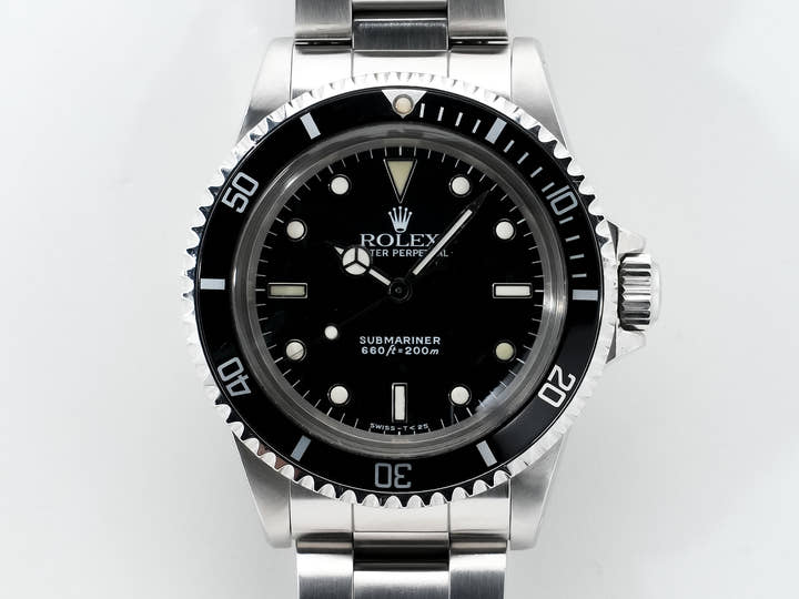 Rolex Submariner Ref. 5513 Stainless Steel Black Dial, Pre-owned (ebhh2tsx)