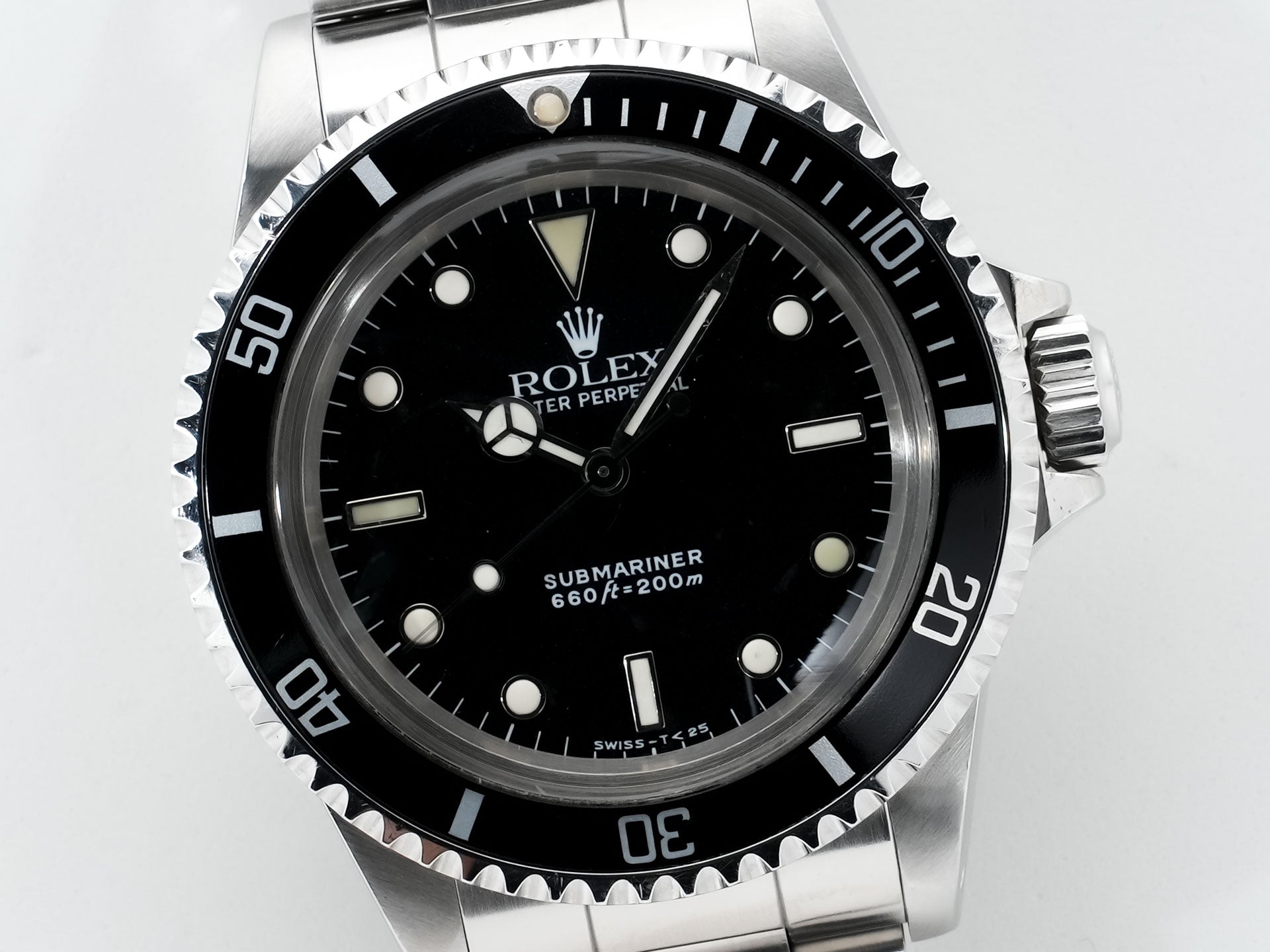 Rolex Submariner Ref. 5513 Stainless Steel Black Dial, Pre-owned (ebhh2tsx)